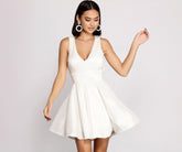 Rose Formal Taffeta and Lace Party Dresses